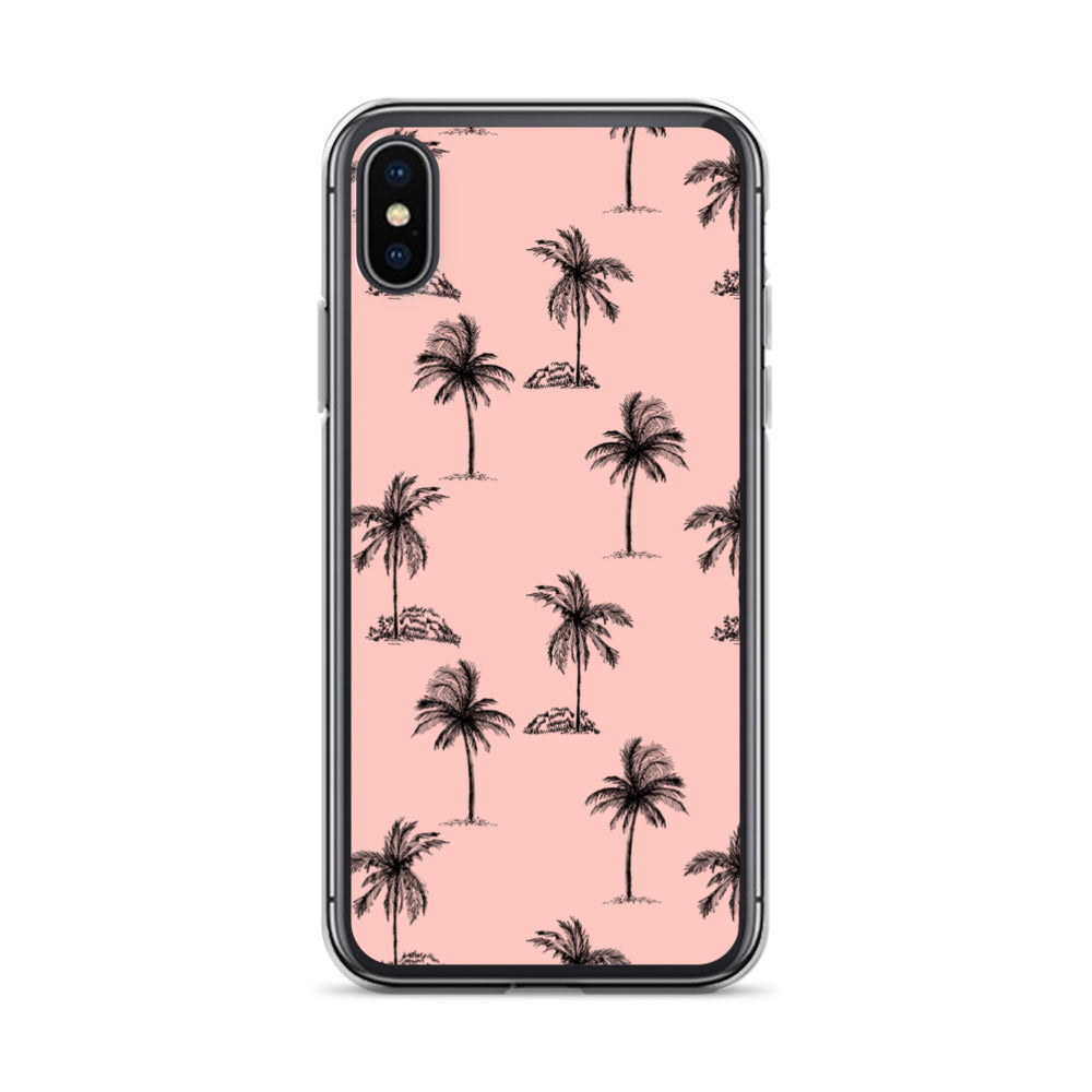 iPhone Case - Pink Palm Trees - 17 sizes  20.00 bigkahunatshirts