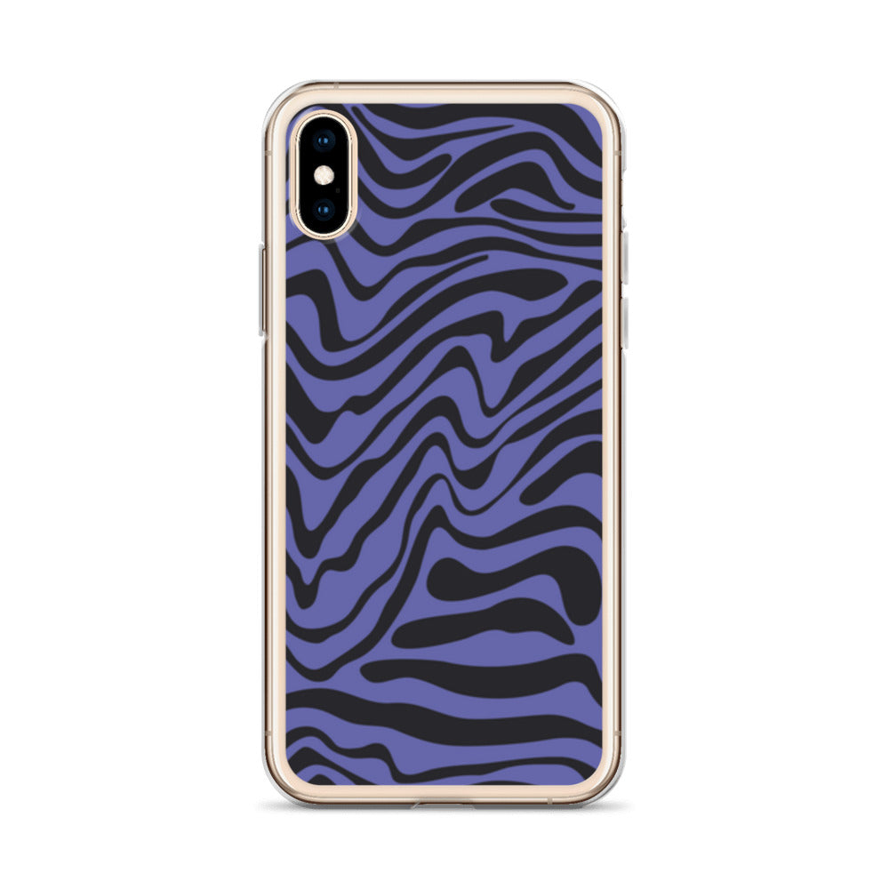 iPhone Case - Purple Black Wave - 17 sizes  20.00 bigkahunatshirts