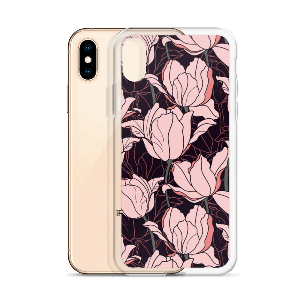 iPhone Case - Pink Flower - 17 sizes  20.00 bigkahunatshirts