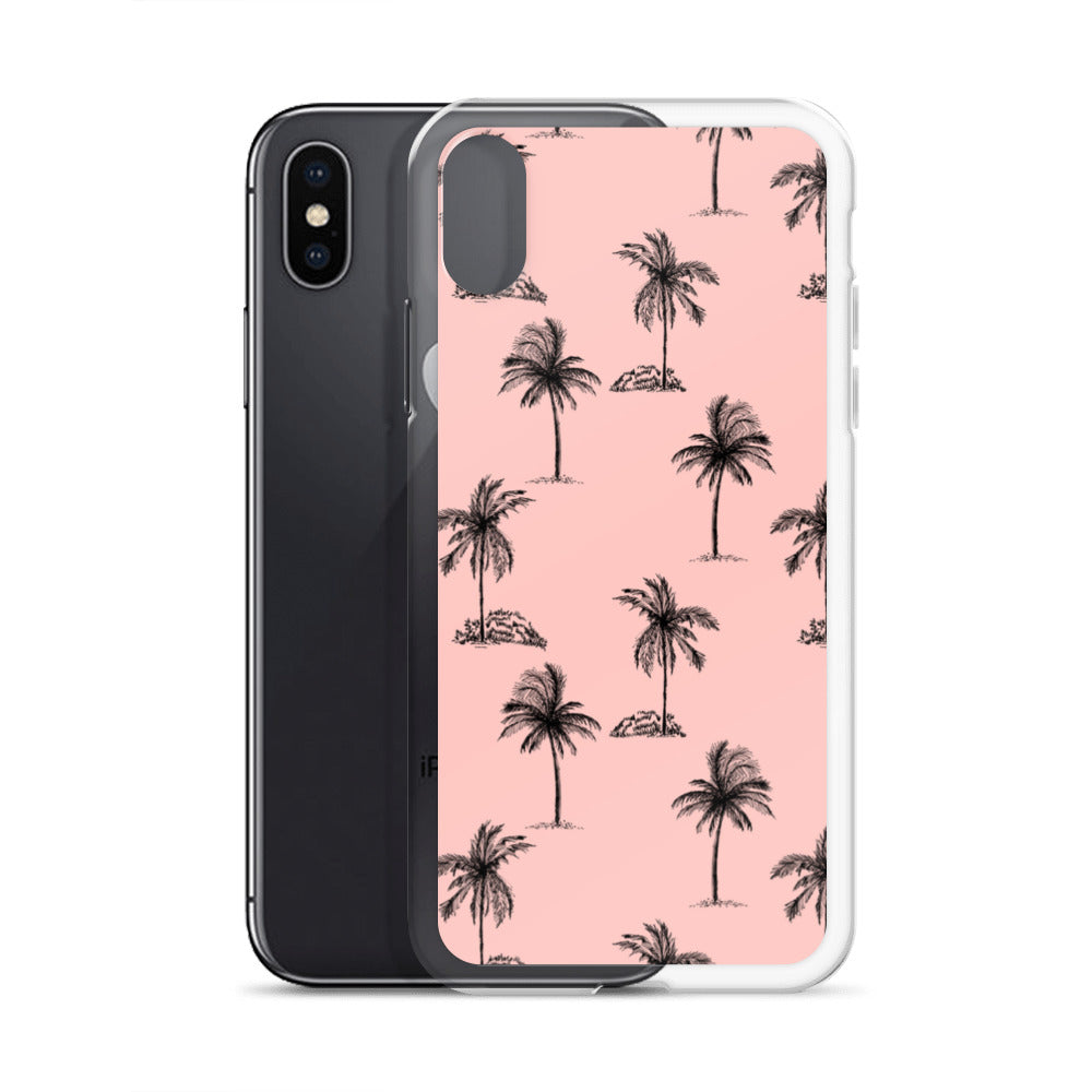 iPhone Case - Pink Palm Trees - 17 sizes  20.00 bigkahunatshirts