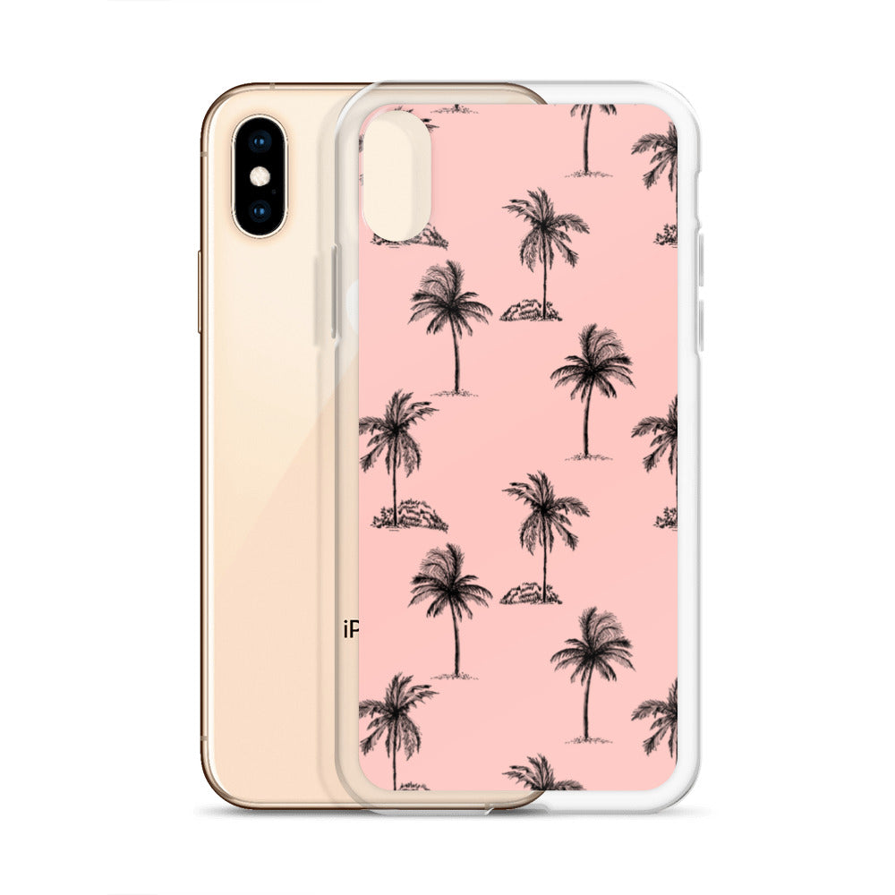 iPhone Case - Pink Palm Trees - 17 sizes  20.00 bigkahunatshirts