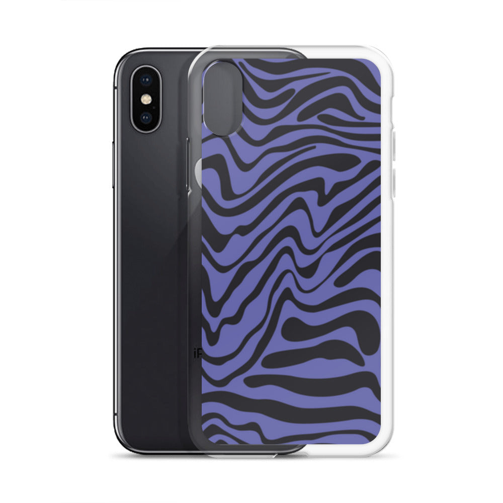 iPhone Case - Purple Black Wave - 17 sizes  20.00 bigkahunatshirts