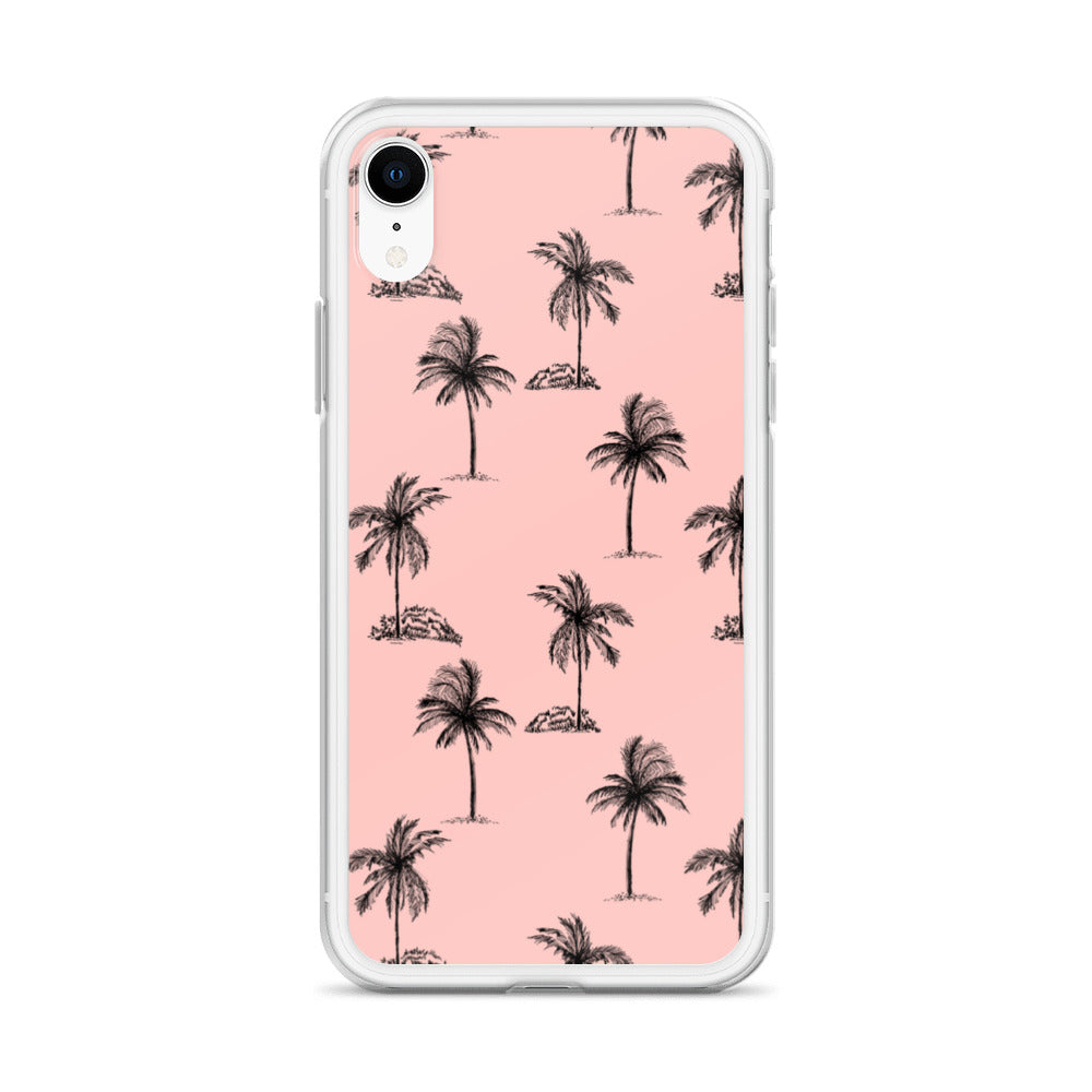 iPhone Case - Pink Palm Trees - 17 sizes  20.00 bigkahunatshirts