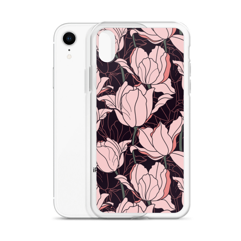 iPhone Case - Pink Flower - 17 sizes  20.00 bigkahunatshirts