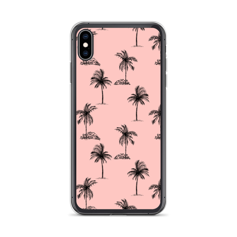 iPhone Case - Pink Palm Trees - 17 sizes  20.00 bigkahunatshirts