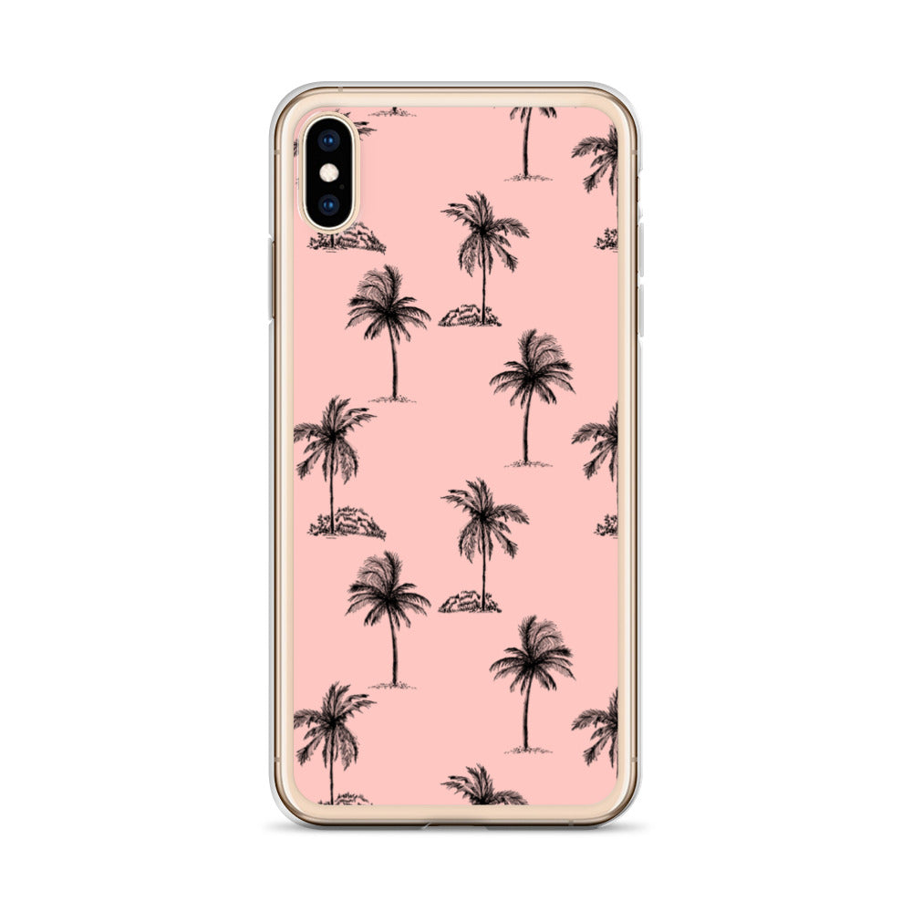 iPhone Case - Pink Palm Trees - 17 sizes  20.00 bigkahunatshirts