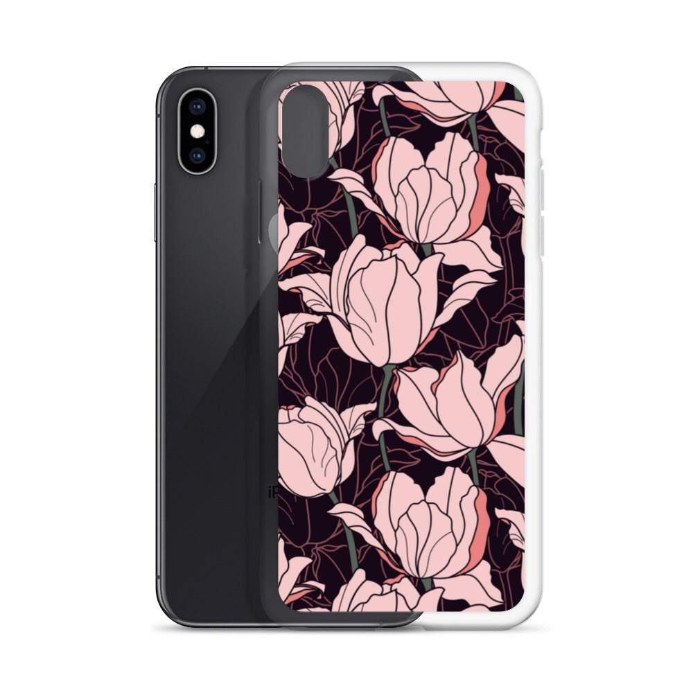 iPhone Case - Pink Flower - 17 sizes  20.00 bigkahunatshirts