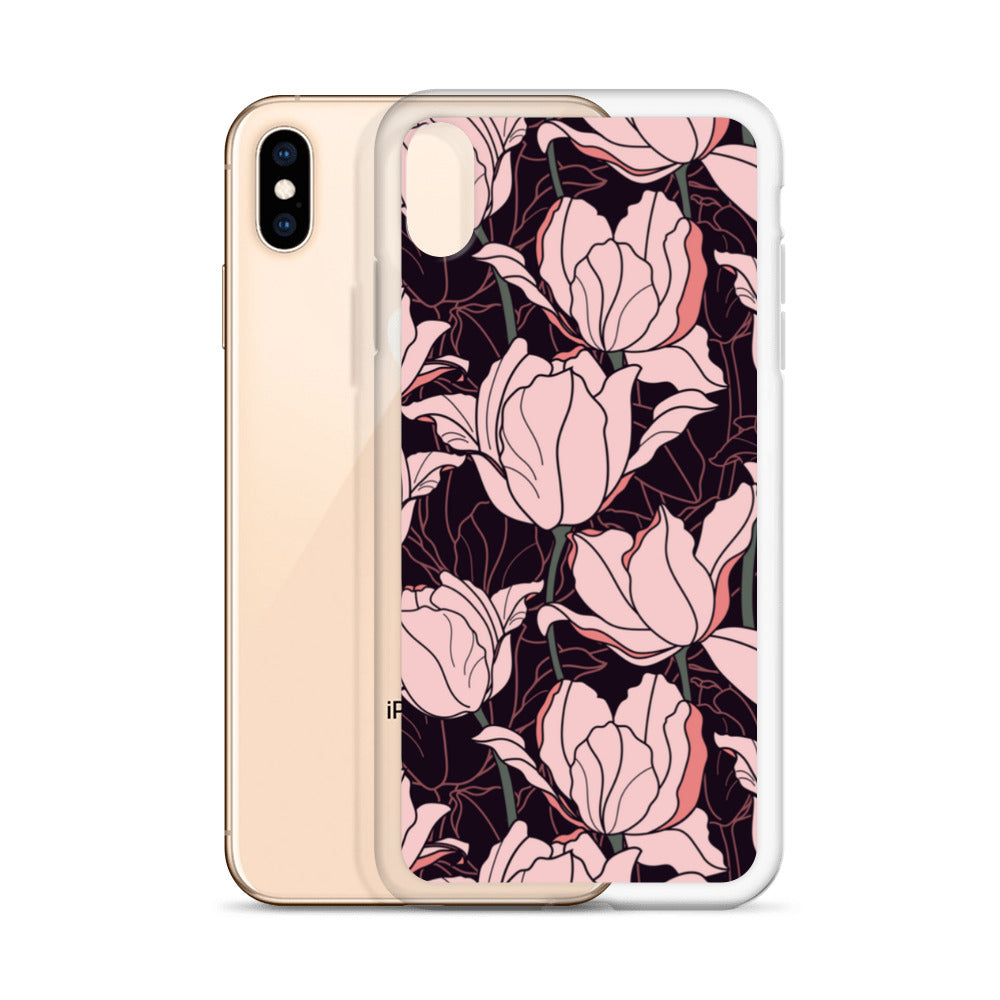 iPhone Case - Pink Flower - 17 sizes  20.00 bigkahunatshirts