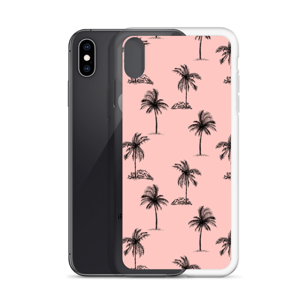 iPhone Case - Pink Palm Trees - 17 sizes  20.00 bigkahunatshirts