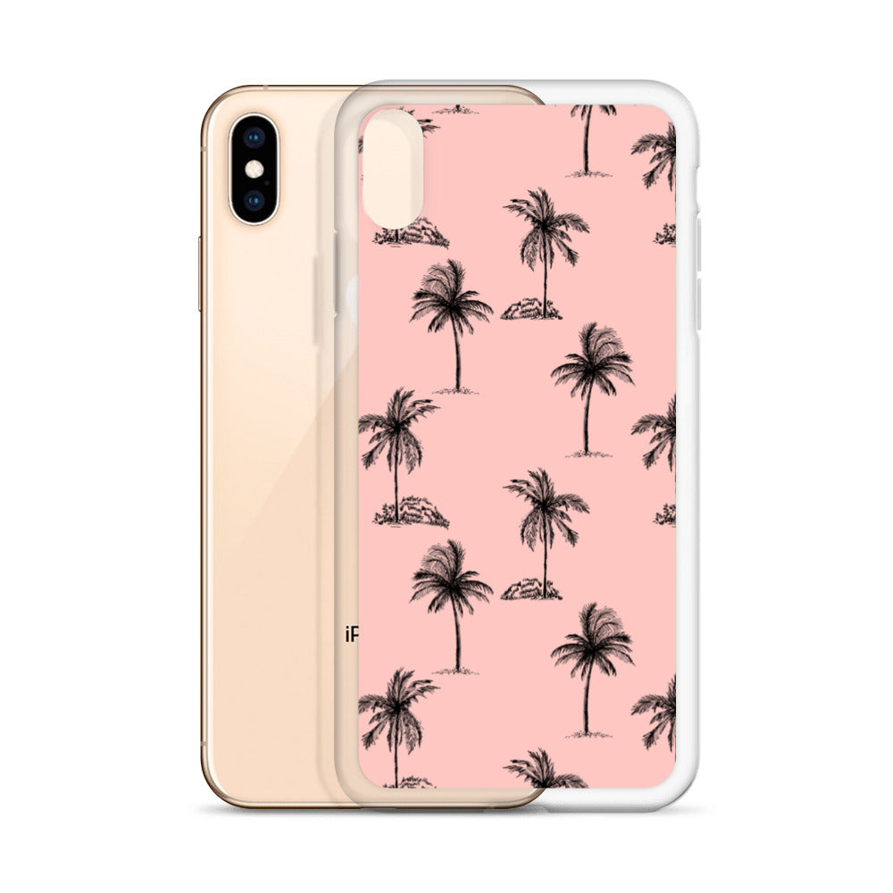 iPhone Case - Pink Palm Trees - 17 sizes  20.00 bigkahunatshirts