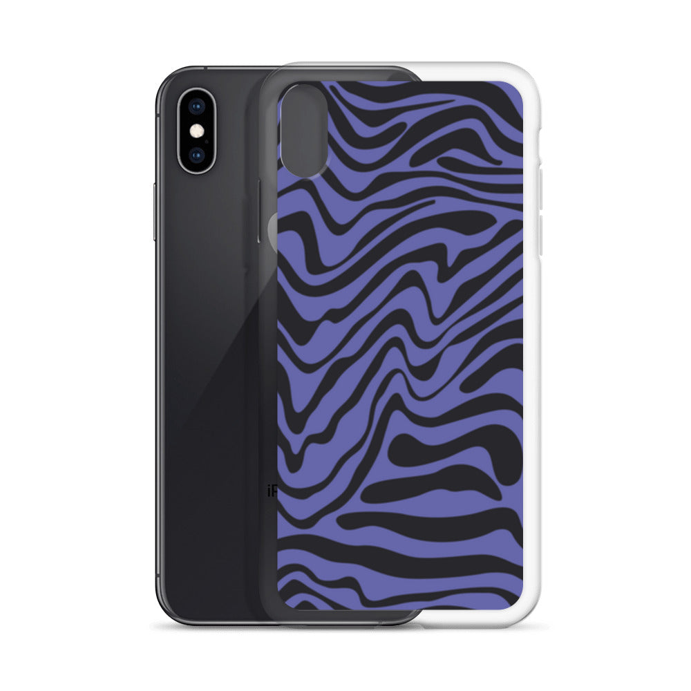 iPhone Case - Purple Black Wave - 17 sizes  20.00 bigkahunatshirts