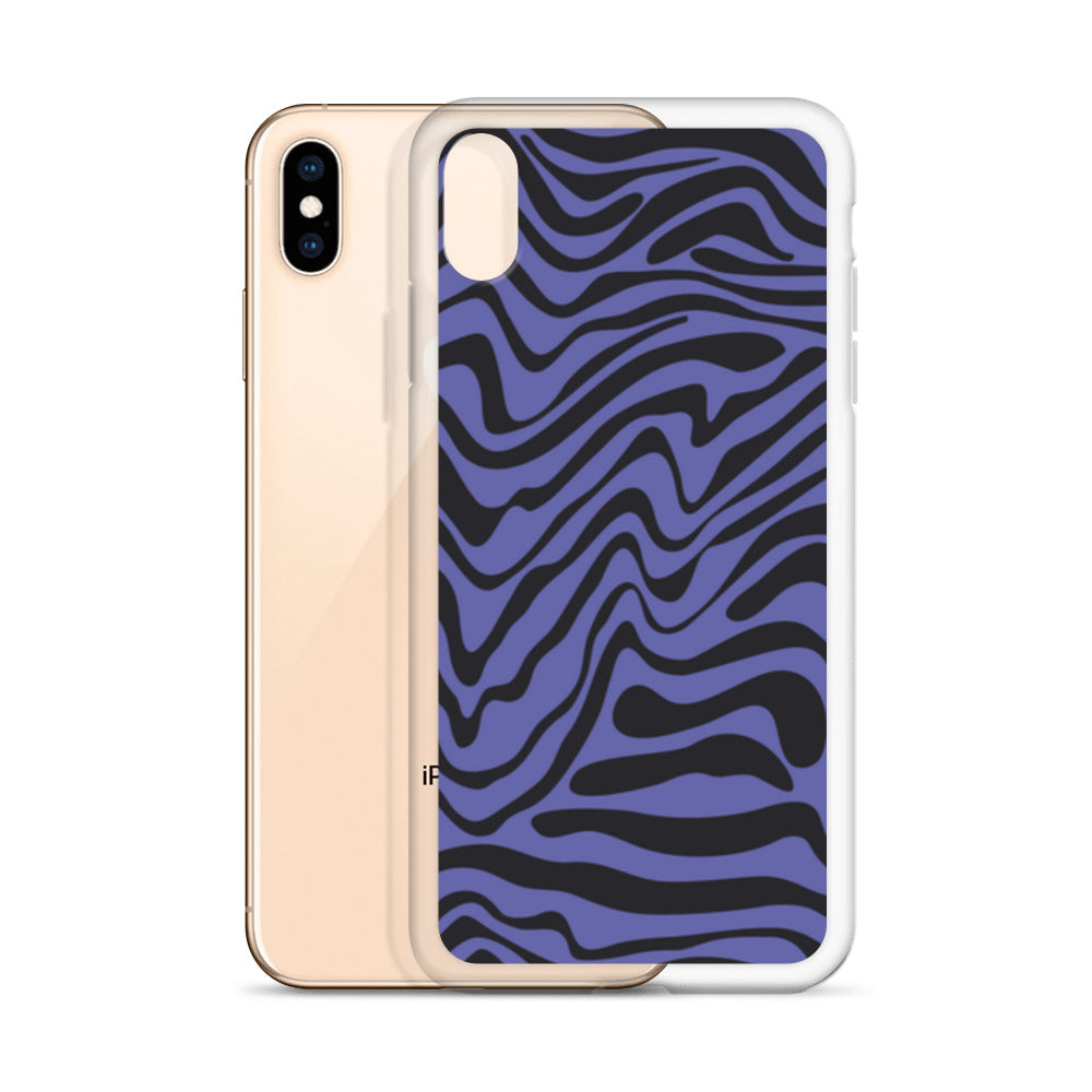 iPhone Case - Purple Black Wave - 17 sizes  20.00 bigkahunatshirts