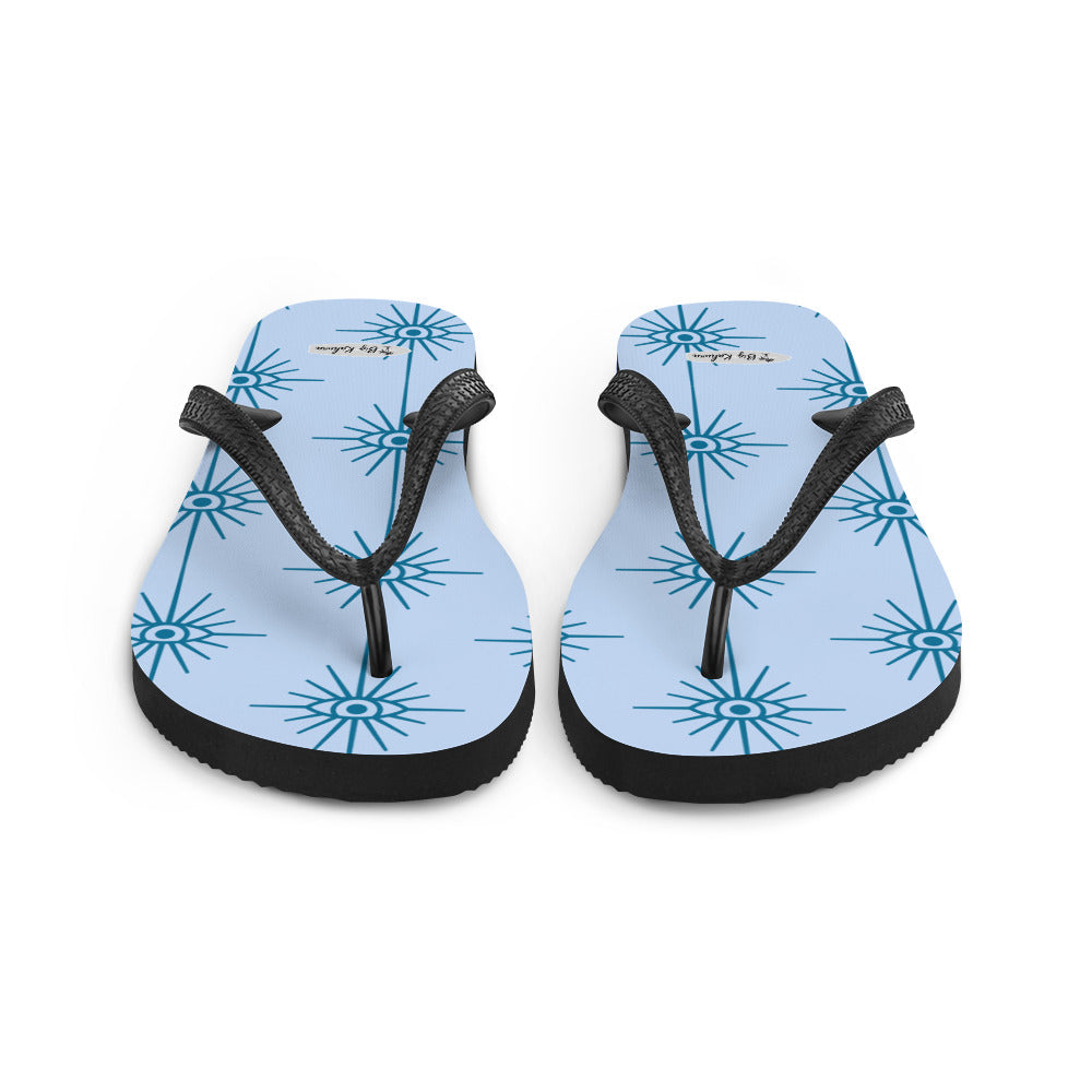 Flip-Flops - Light Blue Eye  20.00 bigkahunatshirts